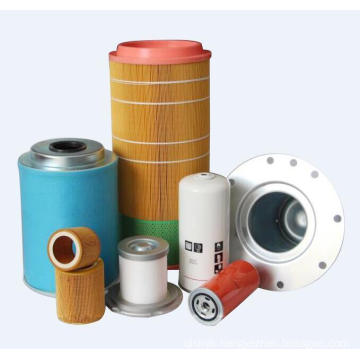 OEM H14 Air Compressor Part HEPA Pleat Paper Air Panel Filters Element Purifier Cylindrical Polyester Dust Collection Air Cartridge Filter